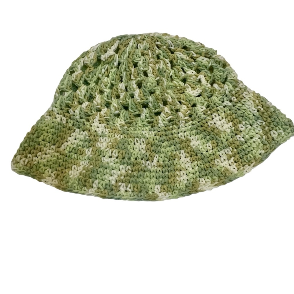Handmade Crochet Bucket Style Beanie NWOT
